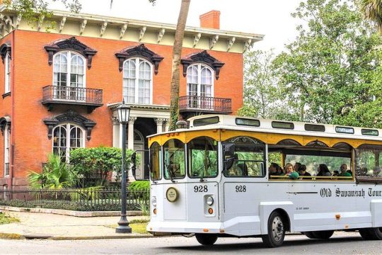 Narrated Historic Savannah Sightseeing Trolley Tour